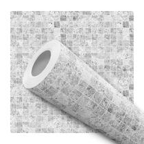 Papel De Parede Adesivo Pastilha Lavável Cozinha Azulejo Branco Banheiro