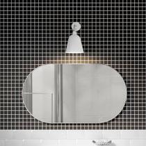 Papel de Parede Adesivo Pastilha Preta Cozinha Banheiro Autocolante Papel de Parede Adesivo Pastilha Preta Cozinha Banheiro Autocolante