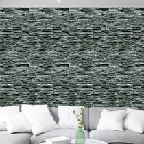 Papel de Parede Adesivo Pedras 3D NP111 0,58x2,5M Papel de Parede Adesivo Pedras 3D NP111 0,58x2,5M