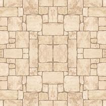 Papel de Parede Adesivo Pedras Claras Neutro - Vinil
