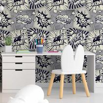 Papel de Parede Adesivo Pop Art Quadrinhos N05012 0,58X2,5M Papel de Parede Adesivo Pop Art Quadrinhos N05012 0,58X2,5M