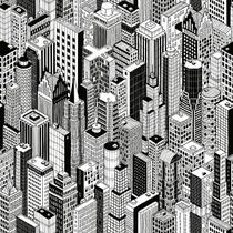 Papel De Parede Adesivo Predios Cidade Preto E Branco Sala Quarto 1.5m Papel De Parede Adesivo Predios Cidade Preto E Branco Sala Quarto 1.5m