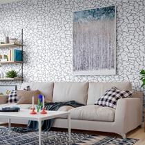 Papel de Parede Adesivo PVC Estampa Pedregulhos - 5 Metros Papel de Parede Adesivo PVC Estampa Pedregulhos - 5 Metros