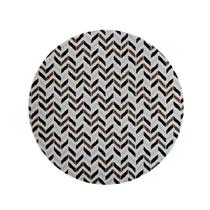 Papel de Parede Adesivo PVC Estampa Zig Zag Cinza 05 Metros Papel de Parede Adesivo PVC Estampa Zig Zag Cinza 05 Metros