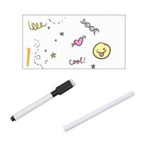 Papel de Parede Adesivo PVC Quadro Branco 2 metros com Marcador para Escritório Salas de Aula