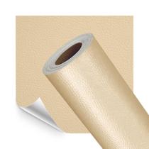 Papel de Parede Adesivo Revestimento Sintético Creme 50x137cm Papel de Parede Adesivo Revestimento Sintético Creme 50x137cm