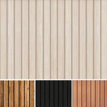 Papel De Parede Adesivo Ripado Madeira Clara 10m X 45cm 3d Papel De Parede Adesivo Ripado Madeira Clara 10m X 45cm 3d