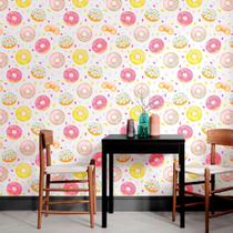 Papel de Parede Adesivo Rosquinhas N012029 Rolo 0,58x3M