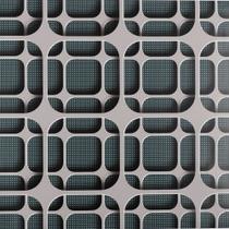 Papel De Parede Adesivo Sala Quarto Cozinha Rolo 45x10m Cinza Escuro Geométrico Cód. 1553