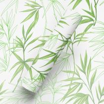Papel De Parede Adesivo Tema Floral Estilo Folhas Japonês Bambu Papel De Parede Adesivo Tema Floral Estilo Folhas Japonês Bambu
