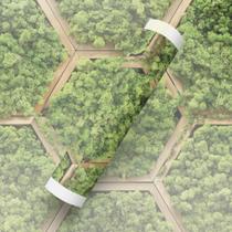 Papel De Parede Adesivo Tema Planta Estilo Colmeia Hexágono Papel De Parede Adesivo Tema Planta Estilo Colmeia Hexágono