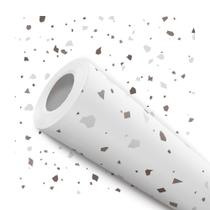 Papel De Parede Adesivo Terrazzo Granilite Sala Quarto 12m