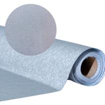 Papel de Parede Adesivo Textura Prata Metálico Rolo 5M x 45cm Decorativo Revestimento Quarto Sala