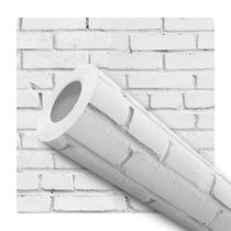 Papel de Parede Adesivo Tijolinho Branco Gesso Moderno Quarto Sala de Estar Papel de Parede Adesivo Tijolinho Branco Gesso Moderno Quarto Sala de Estar