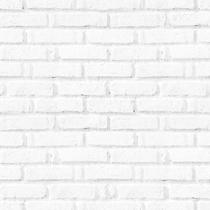 Papel De Parede Adesivo Tijolo Branco A Vista Tumblr Rolo 3D