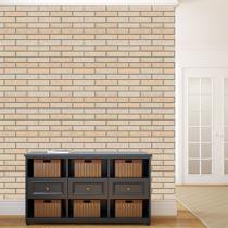 Papel de Parede Adesivo - Tijolos - 360ppp