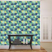 Papel de Parede Adesivo - Triângulos - 111ppa Papel de Parede Adesivo - Triângulos - 111ppa