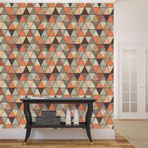 Papel de Parede Adesivo - Triângulos - Abstrato - 250ppa Papel de Parede Adesivo - Triângulos - Abstrato - 250ppa