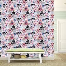 Papel de Parede Adesivo - Triângulos - Abstrato - 313ppa Papel de Parede Adesivo - Triângulos - Abstrato - 313ppa