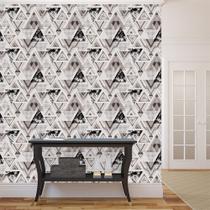Papel de Parede Adesivo - Triângulos - Abstrato - 314ppa Papel de Parede Adesivo - Triângulos - Abstrato - 314ppa