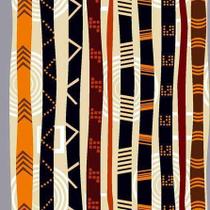 Papel de Parede Adesivo Tribal 13134 Rolo 0,58x3M Papel de Parede Adesivo Tribal 13134 Rolo 0,58x3M