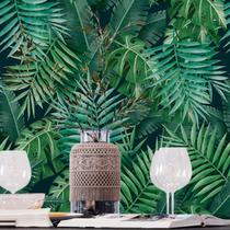 Papel de Parede Adesivo Tropical Folhas N018036