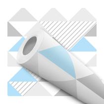 Papel De Parede Adesivo Unicornios Rosa E Azul Quarto Menina