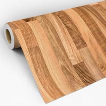 Papel De Parede Adesivo Vinilico Lavável Madeira Tábuas 3D