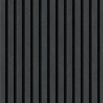 Papel de Parede Adesivo Vinilico Lavável Ripado Black 3m Papel de Parede Adesivo Vinilico Lavável Ripado Black 3m