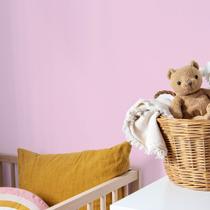 Papel de Parede Adesivo Vinílico Prova d'água Rosa 10m
