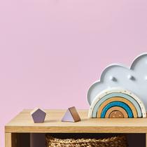 Papel de Parede Adesivo Vinílico Prova d'água Rosa 15m