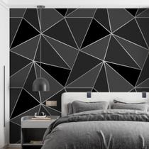 Papel De Parede Adesivo Zara Tons de Preto e Cinza Papel De Parede Adesivo Zara Tons de Preto e Cinza