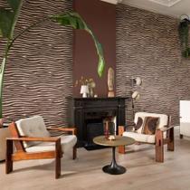Papel de Parede African Queen III Animal Print Marrom 751741