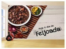 Papel De Parede Alimentos Feijoada Prato Arroz 3,5M Al320