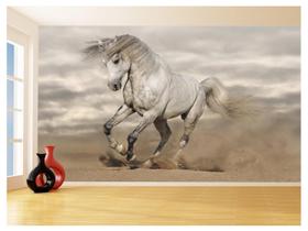 Papel De Parede Animais Cavalo Correndo Campo 3,5M Anm355