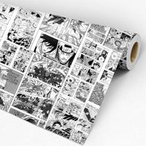 Papel de Parede Anime Naruto Mangá Autocolante Lavável - Lopes Decor