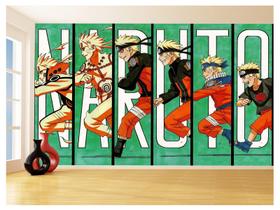 Papel De Parede Anime Naruto Mangá Desenho Art 3,5M Nrt08