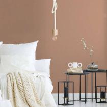 Papel de Parede Antigua Aspecto Têxtil Laranja 390972AG