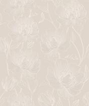 Papel de Parede Atemporal Floral 3802 - Rolo: 10m x 52cm