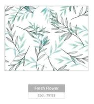 Papel De Parede - Auto Adesivo - 45cm X 10m Fresh Flower - Leonora