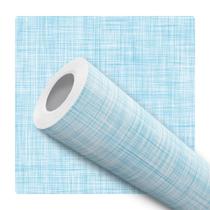 Papel De Parede Auto Adesivo Efeito Linho Azul Quarto Menino Menina Sala Papel De Parede Auto Adesivo Efeito Linho Azul Quarto Menino Menina Sala