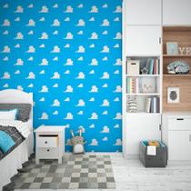 Papel de Parede Auto Adesivo Lavável Nuvem Toy Story D0140