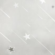 Papel de parede autoadesivo estrelas cinza 45x500 Papel de parede autoadesivo estrelas cinza 45x500