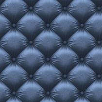 Papel de Parede Autoadesivo Vinílico Reforma Capitonê Botonê Azul Escuro Cabeceira Acolchoado Decoração Quarto