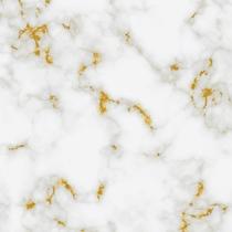 Papel de Parede Autoadesivo Vinilico Reforma Mármore Marmorizado Branco Dourado Elegante Banheiro Bancada Revestimento Cozinha