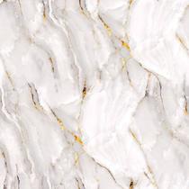 Papel de Parede Autoadesivo Vinilico Reforma Mármore Marmorizado Dourado Branco Cozinha Banheiro