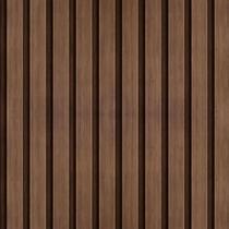 Papel de Parede Autoadesivo Vinilico Reforma Ripado Madeira Escura Ripa Vertical