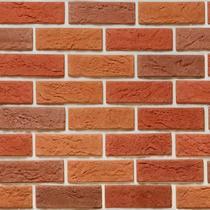 Papel de Parede Autoadesivo Vinílico Reforma Tijolinho Rústico Laranja Decoração Quarto Sala