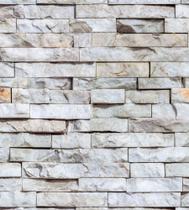 Papel de Parede autocolante - Estilo Pedras Claras Tijolo 3D - Vinil