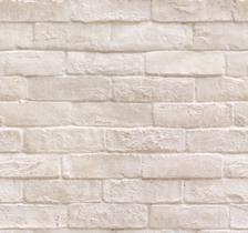 Papel de Parede autocolante - Estilo Pedras tijolo Bege 3D - Fosco